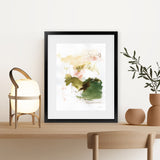 Shop Palette of Spring II Art Print-Abstract, Green, Portrait, Rectangle, View All, WA-framed painted poster wall decor artwork