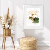 Shop Palette of Spring II Art Print-Abstract, Green, Portrait, Rectangle, View All, WA-framed painted poster wall decor artwork