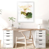 Shop Palette of Spring II Art Print-Abstract, Green, Portrait, Rectangle, View All, WA-framed painted poster wall decor artwork