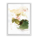 Shop Palette of Spring II Canvas Art Print-Abstract, Green, Portrait, Rectangle, View All, WA-framed wall decor artwork