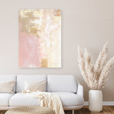 Shop Afternoon VI Canvas Art Print-Abstract, Neutrals, Pink, Portrait, Rectangle, View All, WA-framed wall decor artwork