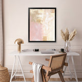 Shop Afternoon VI Art Print-Abstract, Neutrals, Pink, Portrait, Rectangle, View All, WA-framed painted poster wall decor artwork