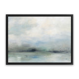 Shop Dreams of the Ocean Canvas Art Print-Abstract, Green, Horizontal, Rectangle, View All, WA-framed wall decor artwork