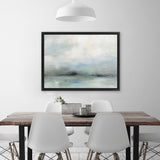 Shop Dreams of the Ocean Canvas Art Print-Abstract, Green, Horizontal, Rectangle, View All, WA-framed wall decor artwork