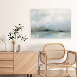 Shop Dreams of the Ocean Canvas Art Print-Abstract, Green, Horizontal, Rectangle, View All, WA-framed wall decor artwork