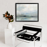 Shop Dreams of the Ocean Art Print-Abstract, Green, Horizontal, Rectangle, View All, WA-framed painted poster wall decor artwork