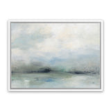 Shop Dreams of the Ocean Canvas Art Print-Abstract, Green, Horizontal, Rectangle, View All, WA-framed wall decor artwork