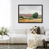 Shop Nature Walk Canvas Art Print-Abstract, Green, Horizontal, Rectangle, View All, WA-framed wall decor artwork