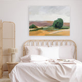 Shop Nature Walk Canvas Art Print-Abstract, Green, Horizontal, Rectangle, View All, WA-framed wall decor artwork