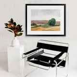 Shop Nature Walk Art Print-Abstract, Green, Horizontal, Rectangle, View All, WA-framed painted poster wall decor artwork