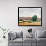 Shop Nature Walk Art Print-Abstract, Green, Horizontal, Rectangle, View All, WA-framed painted poster wall decor artwork