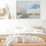 Shop Sandstorm Canvas Art Print-Abstract, Blue, Horizontal, Rectangle, View All, WA-framed wall decor artwork