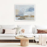 Shop Sandstorm Art Print-Abstract, Blue, Horizontal, Rectangle, View All, WA-framed painted poster wall decor artwork