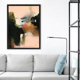 Shop Deep Creek Crop Canvas Art Print-Abstract, Green, Portrait, Rectangle, View All, WA-framed wall decor artwork