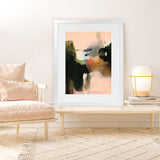 Shop Deep Creek Crop Art Print-Abstract, Green, Portrait, Rectangle, View All, WA-framed painted poster wall decor artwork