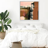 Shop Embankment (Square) Canvas Art Print-Abstract, Brown, Square, View All, WA-framed wall decor artwork