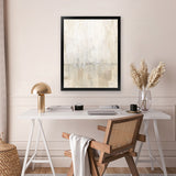 Shop Gray Morning Light I Art Print-Abstract, Neutrals, Portrait, Rectangle, View All, WA-framed painted poster wall decor artwork