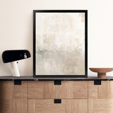Shop Gray Morning Light II Art Print-Abstract, Neutrals, Portrait, Rectangle, View All, WA-framed painted poster wall decor artwork