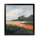 Shop Off Woodgate Road (Square) Art Print-Abstract, Green, Square, View All, WA-framed painted poster wall decor artwork