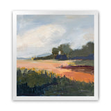 Shop Off Woodgate Road (Square) Art Print-Abstract, Green, Square, View All, WA-framed painted poster wall decor artwork