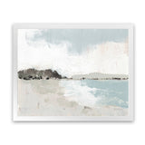 Shop Calm Water Neutral Art Print-Abstract, Horizontal, Landscape, Neutrals, Rectangle, View All, WA-framed painted poster wall decor artwork