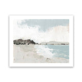 Shop Calm Water Neutral Art Print-Abstract, Horizontal, Landscape, Neutrals, Rectangle, View All, WA-framed painted poster wall decor artwork