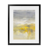 Shop Light After the Rain I Art Print-Abstract, Grey, Portrait, Rectangle, View All, WA, Yellow-framed painted poster wall decor artwork