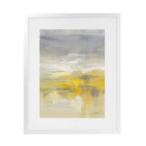 Shop Light After the Rain I Art Print-Abstract, Grey, Portrait, Rectangle, View All, WA, Yellow-framed painted poster wall decor artwork