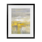 Shop Light After the Rain II Art Print-Abstract, Grey, Portrait, Rectangle, View All, WA, Yellow-framed painted poster wall decor artwork
