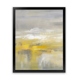 Shop Light After the Rain II Art Print-Abstract, Grey, Portrait, Rectangle, View All, WA, Yellow-framed painted poster wall decor artwork