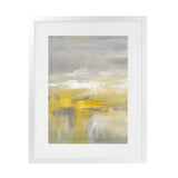 Shop Light After the Rain II Art Print-Abstract, Grey, Portrait, Rectangle, View All, WA, Yellow-framed painted poster wall decor artwork