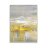 Shop Light After the Rain II Canvas Art Print-Abstract, Grey, Portrait, Rectangle, View All, WA, Yellow-framed wall decor artwork