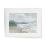Shop Bay Fog Art Print-Abstract, Horizontal, Landscape, Neutrals, Rectangle, View All, WA-framed painted poster wall decor artwork