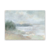 Shop Bay Fog Canvas Art Print-Abstract, Horizontal, Landscape, Neutrals, Rectangle, View All, WA-framed wall decor artwork