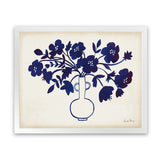 Shop Modern Blue I Art Print-Blue, Florals, Horizontal, Rectangle, View All, WA-framed painted poster wall decor artwork