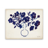 Shop Modern Blue I Art Print-Blue, Florals, Horizontal, Rectangle, View All, WA-framed painted poster wall decor artwork