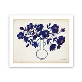 Shop Modern Blue I Art Print-Blue, Florals, Horizontal, Rectangle, View All, WA-framed painted poster wall decor artwork