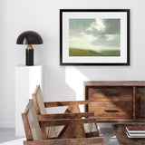 Shop Moorland Art Print-Abstract, Green, Horizontal, Rectangle, View All, WA-framed painted poster wall decor artwork