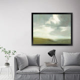 Shop Moorland Art Print-Abstract, Green, Horizontal, Rectangle, View All, WA-framed painted poster wall decor artwork