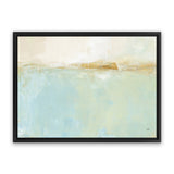Shop Golden Hill Canvas Art Print-Abstract, Blue, Green, Horizontal, Neutrals, Rectangle, View All, WA-framed wall decor artwork