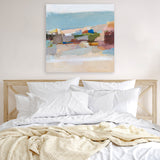 Shop Moab (Square) Canvas Art Print-Abstract, Blue, Square, View All, WA-framed wall decor artwork