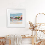 Shop Moab (Square) Art Print-Abstract, Blue, Square, View All, WA-framed painted poster wall decor artwork