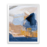 Shop Riverbank Crop Art Print-Abstract, Blue, Portrait, Rectangle, View All, WA-framed painted poster wall decor artwork