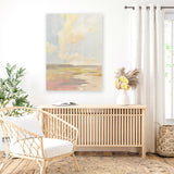 Shop Light Cloud Canvas Art Print-Abstract, Portrait, Rectangle, View All, WA, Yellow-framed wall decor artwork