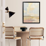 Shop Light Cloud Art Print-Abstract, Portrait, Rectangle, View All, WA, Yellow-framed painted poster wall decor artwork