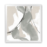 Shop Touch of Gray II (Square) Art Print-Abstract, Grey, Square, View All, WA-framed painted poster wall decor artwork