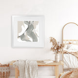 Shop Touch of Gray II (Square) Art Print-Abstract, Grey, Square, View All, WA-framed painted poster wall decor artwork