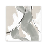 Shop Touch of Gray II (Square) Canvas Art Print-Abstract, Grey, Square, View All, WA-framed wall decor artwork
