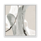 Shop Touch of Gray IV (Square) Canvas Art Print-Abstract, Grey, Square, View All, WA-framed wall decor artwork