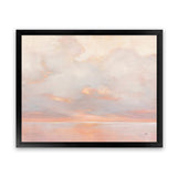 Shop Glint on the Horizon Art Print-Abstract, Horizontal, Pink, Rectangle, View All, WA-framed painted poster wall decor artwork